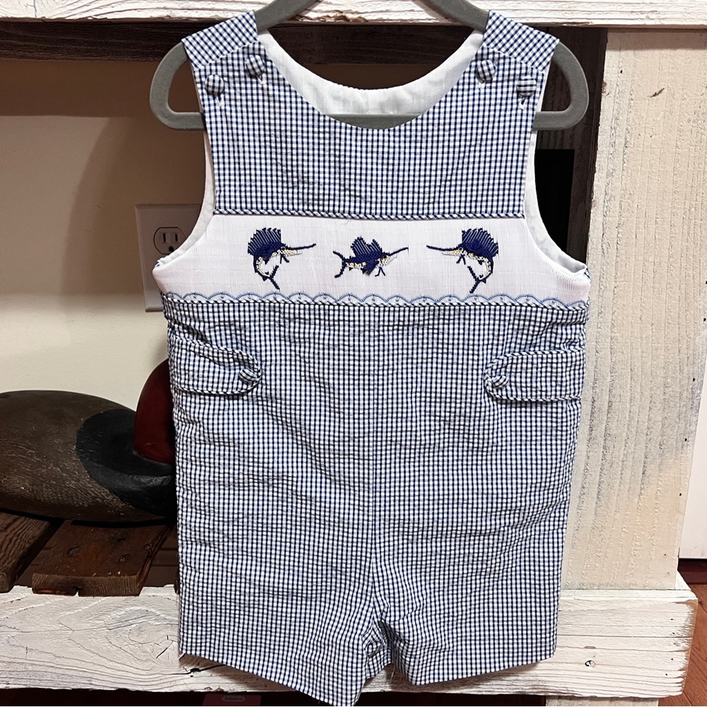 Smocked Shortall